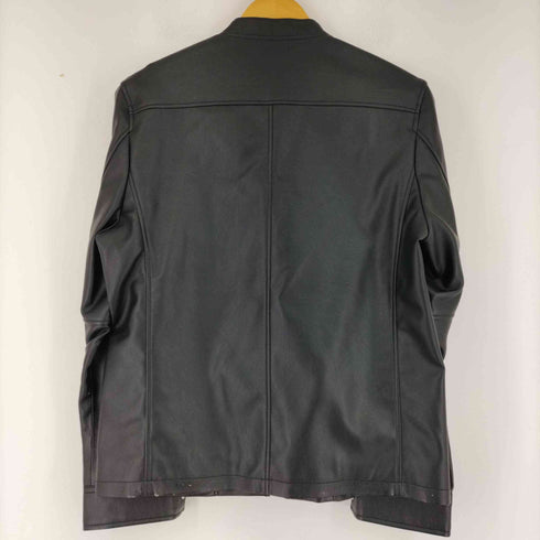 アーバンリサーチサニーレーベル URBAN RESEARCH Sonny Label フェイクレザーシングルライダースジャケット メンズ JPN:L
