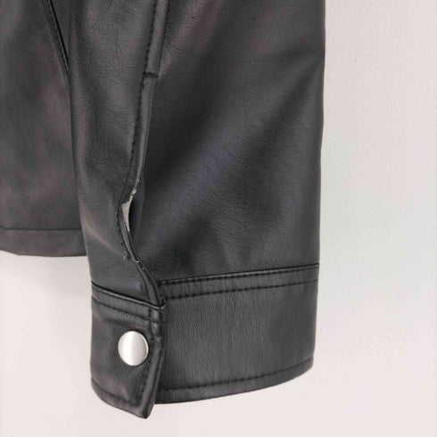 アーバンリサーチサニーレーベル URBAN RESEARCH Sonny Label フェイクレザーシングルライダースジャケット メンズ JPN:L
