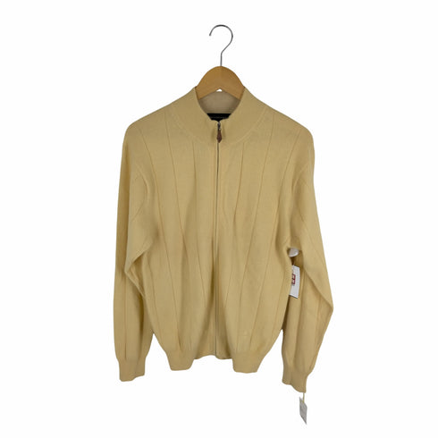 ザスコッチハウス The Scotch House フロントジップカシミヤニットカーディガン メンズ import:L