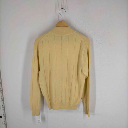 ザスコッチハウス The Scotch House フロントジップカシミヤニットカーディガン メンズ import:L