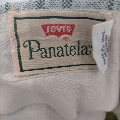 リーバイス Levis 70S SCOVILジップ PANATERA 格子チェックフレアスラックス メンズ