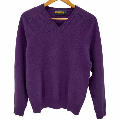 ラグビーラルフローレン Rugby Ralph Lauren カシミヤVネックニット メンズ JPN:XS