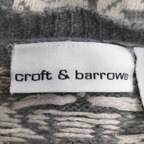 クラフトアンドバロー Croft&Barrow シルクナイロンチロリアンニット レディース import:XL