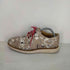 コールハーン COLE HAAN LUNARGRAND ペイント加工キャンパスシューズ メンズ US:8.5