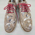 コールハーン COLE HAAN LUNARGRAND ペイント加工キャンパスシューズ メンズ US:8.5