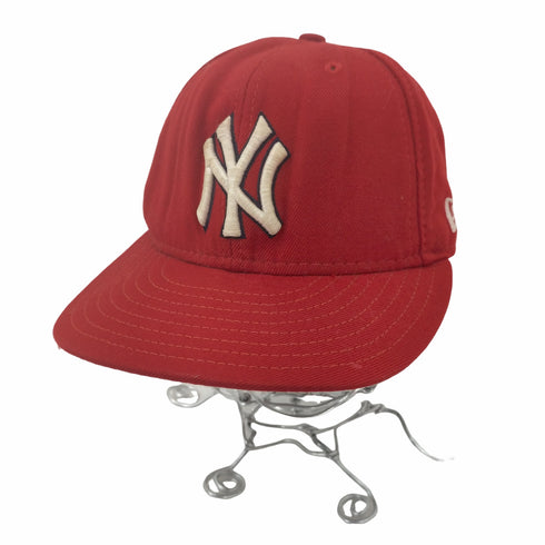 ニューエラ NEW ERA 90S MADE IN USA NY刺繍ウール6パネルキャップ メンズ 7 1/2