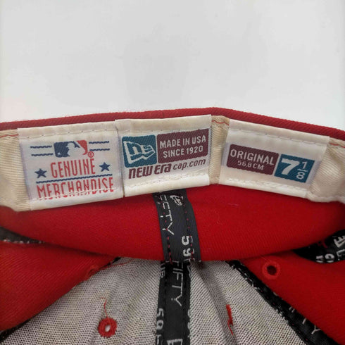 ニューエラ NEW ERA 90S MADE IN USA NY刺繍ウール6パネルキャップ メンズ 7 1/2
