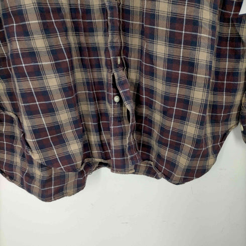 インディヴィジュアライズドシャツ individualized shirts L/S チェック柄BDシャツ メンズ 15 1/2