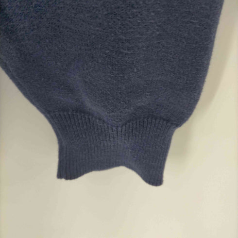 エディーバウアー Eddie Bauer 80S~90S 黒タグ Vネックコットンニット メンズ import:M