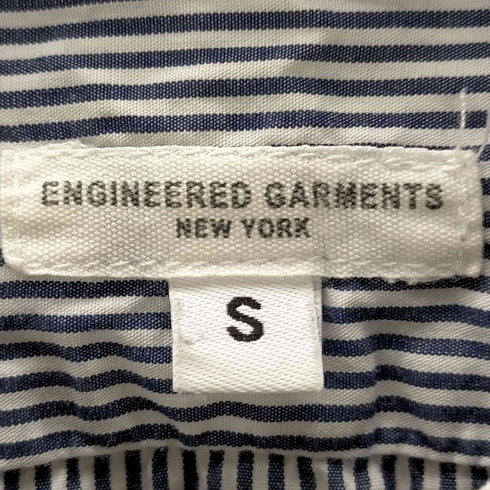 エンジニアードガーメンツ Engineered Garments L/S バンドカラーストライプグランパシャツ メンズ JPN:S