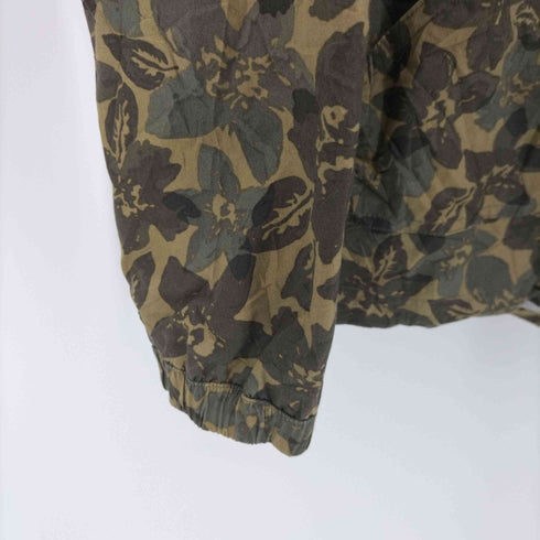 ジャックスペード JACK SPADE 花柄 カモ ハーフ ジップ コットン プルオーバー ジャケット レディース import:XS