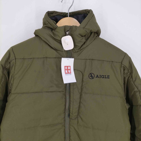 エーグル AIGLE フーデッド中綿ジャケット メンズ import:XS