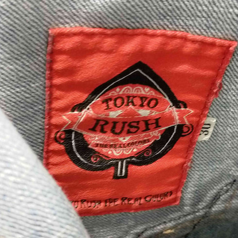 TOKYO RUSH 麦わらベルトループダメージデニムパンツ Y2K メンズ 30