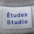 エチュードスタジオ Etudes Studio ロゴ プリント クルーネック スウェット メンズ import:S