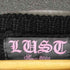 LUST 刺繍デザインアクリルニット メンズ
