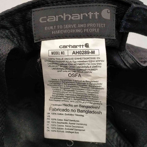 カーハート Carhartt 21SS ODESSA CAP ロゴ パッチ 6パネル キャップ メンズ