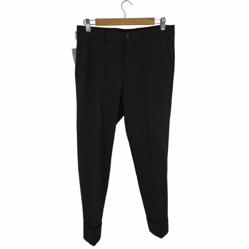 ザラ ZARA センタープレステーパードスラックス メンズ 40