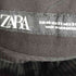 ザラ ZARA センタープレステーパードスラックス メンズ 40