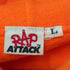 RAP ATTACK キャラクター プリント スウェット パーカー メンズ JPN:L