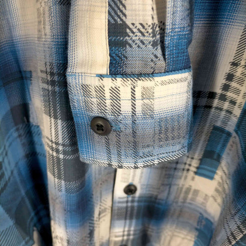 ゴーサンゴーイチプールオム 5351 POUR LES HOMMES パターンチェック柄シャツ メンズ JPN:48