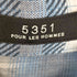ゴーサンゴーイチプールオム 5351 POUR LES HOMMES パターンチェック柄シャツ メンズ JPN:48
