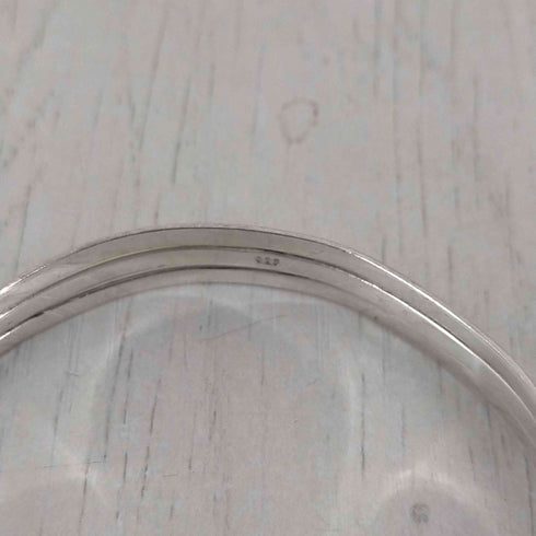 S925刻印 SILVERバングル メンズ