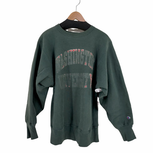 チャンピオン Champion 90s 刺繍タグ メキシコ製 WASHINGTON アーチプリント REVERSE WEAVE メンズ JPN:L