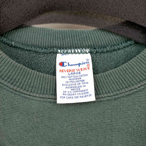 チャンピオン Champion 90s 刺繍タグ メキシコ製 WASHINGTON アーチプリント REVERSE WEAVE メンズ JPN:L