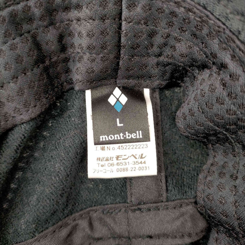 モンベル mont bell ワッフルハット メンズ L