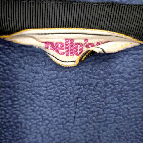 Mello’s 刺繍ロゴ プルオーバーフリース メンズ import:L
