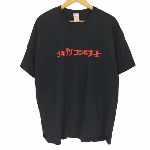 ロゴ プリント S/S クルーネック Tシャツ GILDAN ボディ メンズ import:XL