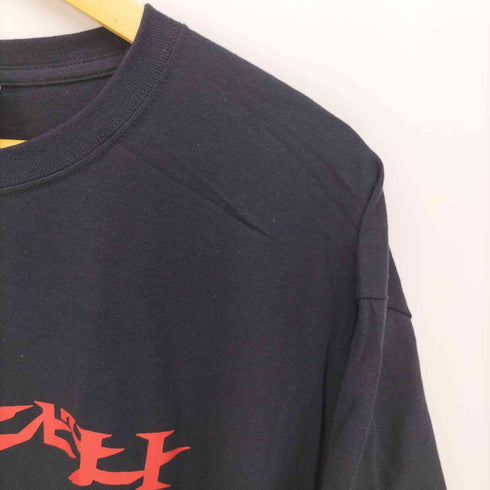 ロゴ プリント S/S クルーネック Tシャツ GILDAN ボディ メンズ import:XL