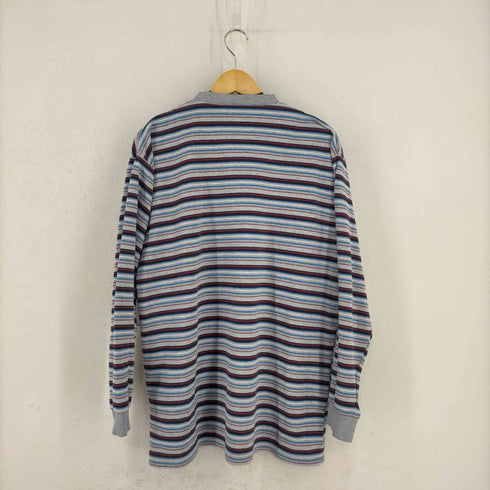 WELDON ヘンリーネック ボーダー L/S カットソー メンズ LL