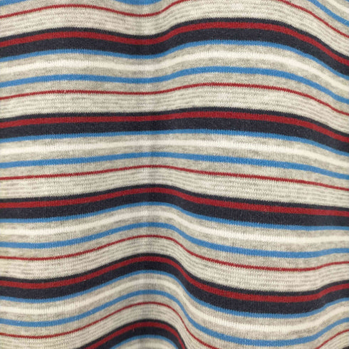 WELDON ヘンリーネック ボーダー L/S カットソー メンズ LL