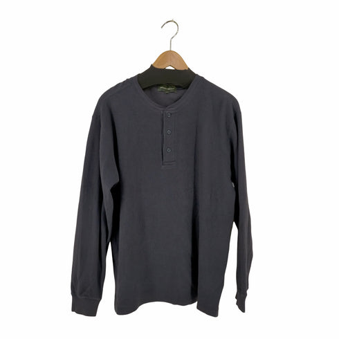 エディーバウアー Eddie Bauer ヘンリーネック サーマルカットソー メンズ JPN:S
