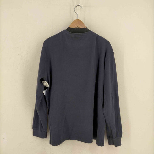 エディーバウアー Eddie Bauer ヘンリーネック サーマルカットソー メンズ JPN:S