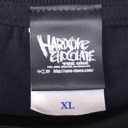 ハードコアチョコレート HARDCORE CHOCOLATE ムービー キャラクター グラフィック プリント S/S クルーネック Tシャツ メンズ JPN:XL