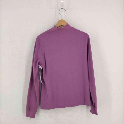 ランズエンド LANDS END モックネック カットソー レディース import:S