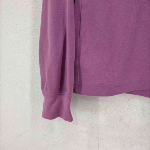 ランズエンド LANDS END モックネック カットソー レディース import:S