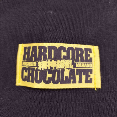 ハードコアチョコレート HARDCORE CHOCOLATE ムービー キャラクター グラフィック 両面 プリント S/S クルーネック Tシャツ メンズ JPN:XL