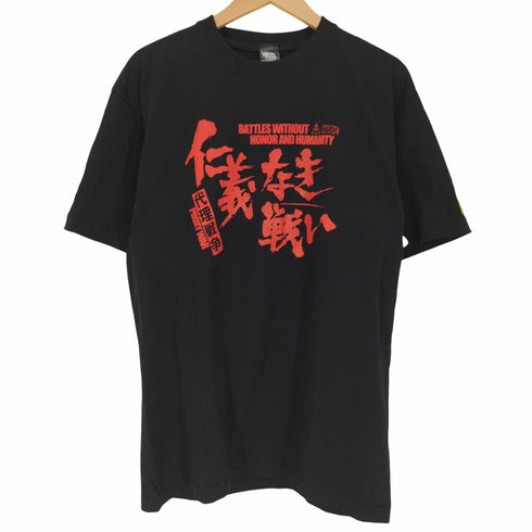 ハードコアチョコレート HARDCORE CHOCOLATE ムービー キャラクター グラフィック 両面 プリント S/S クルーネック Tシャツ メンズ JPN:XL