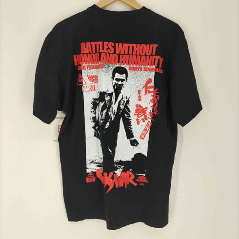 ハードコアチョコレート HARDCORE CHOCOLATE ムービー キャラクター グラフィック 両面 プリント S/S クルーネック Tシャツ メンズ JPN:XL
