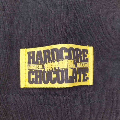 ハードコアチョコレート HARDCORE CHOCOLATE ムービー キャラクター グラフィック 両面 プリント S/S クルーネック Tシャツ メンズ JPN:XL