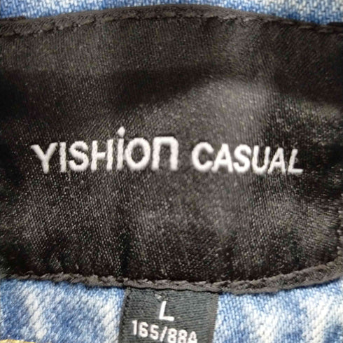 フルギ YISHION バックプリントデニムジャケット レディース JPN:L