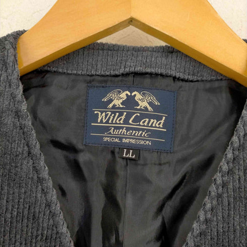 Wild Cand コーデュロイ ジレベスト メンズ LL