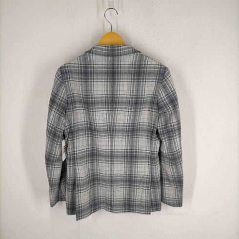 リングジャケット RING JACKET ウール チェック テーラードジャケット メンズ JPN:46