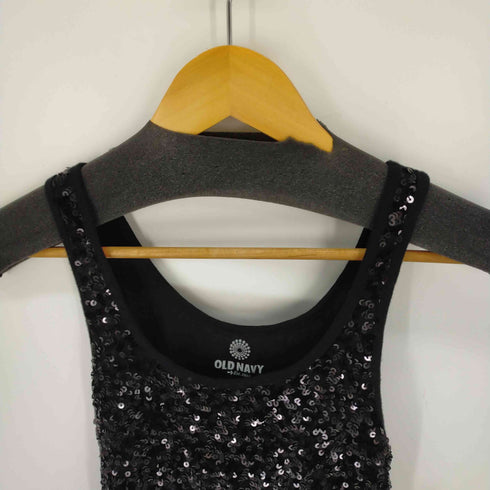 オールドネイビー OLD NAVY スパンコールリブタンクトップ レディース JPN:XS