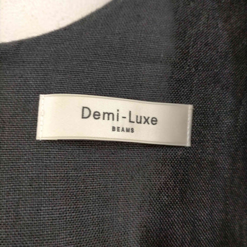 デミルクスビームス Demi-Luxe BEAMS リネン 2WAY ワンピース レディース 38