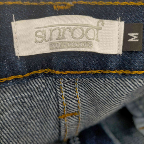 サンルーフ sunroof SR logo regular fit denim pants メンズ JPN:M W29 L32