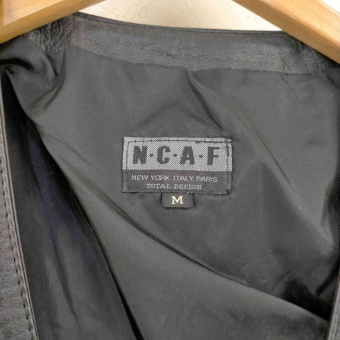 NCAF レザージレベスト メンズ import:M